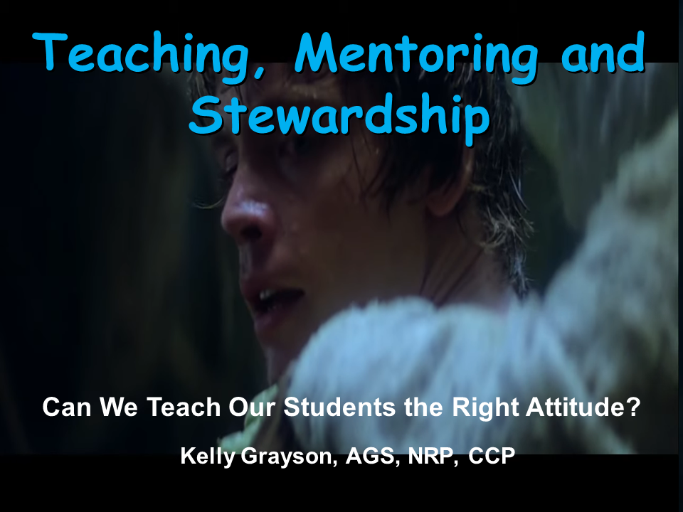 Teaching, Mentoring and Stewardship: Can We Teach EMT Students the Right Attitude?