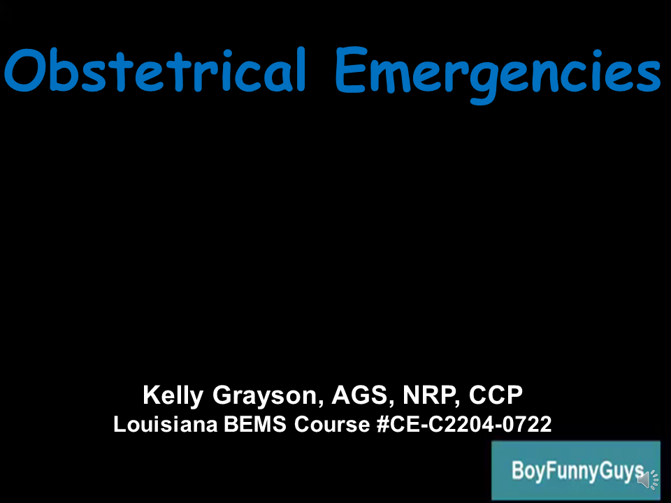 Obstetrical Emergencies