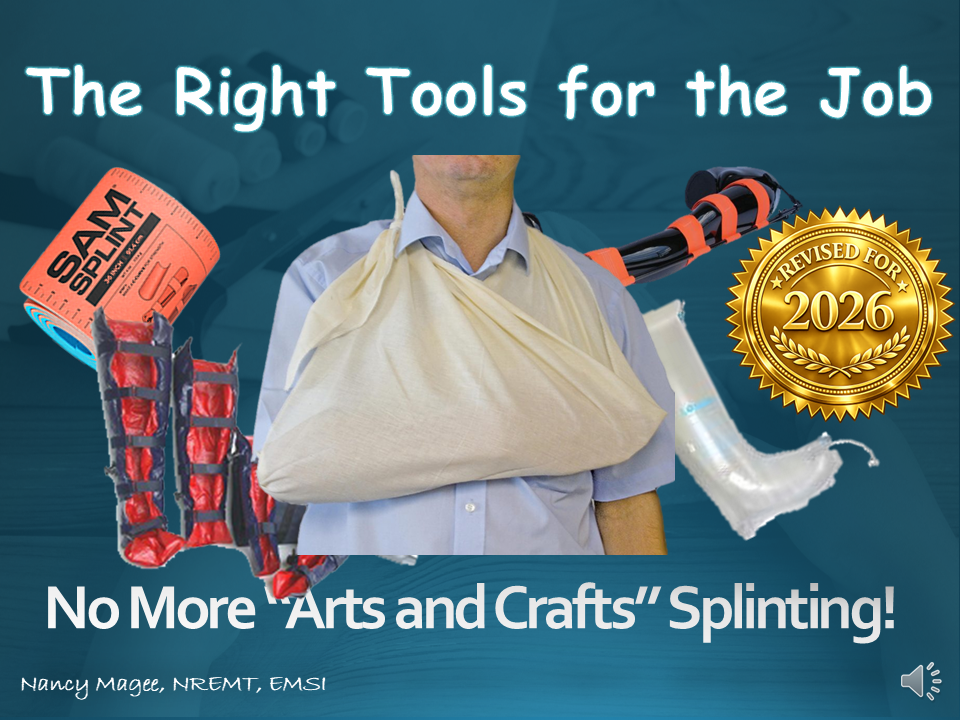 No More Arts and Crafts Splinting: The Right Tools For the Job