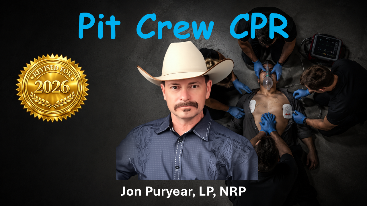 Pit Crew CPR by Jon Puryear